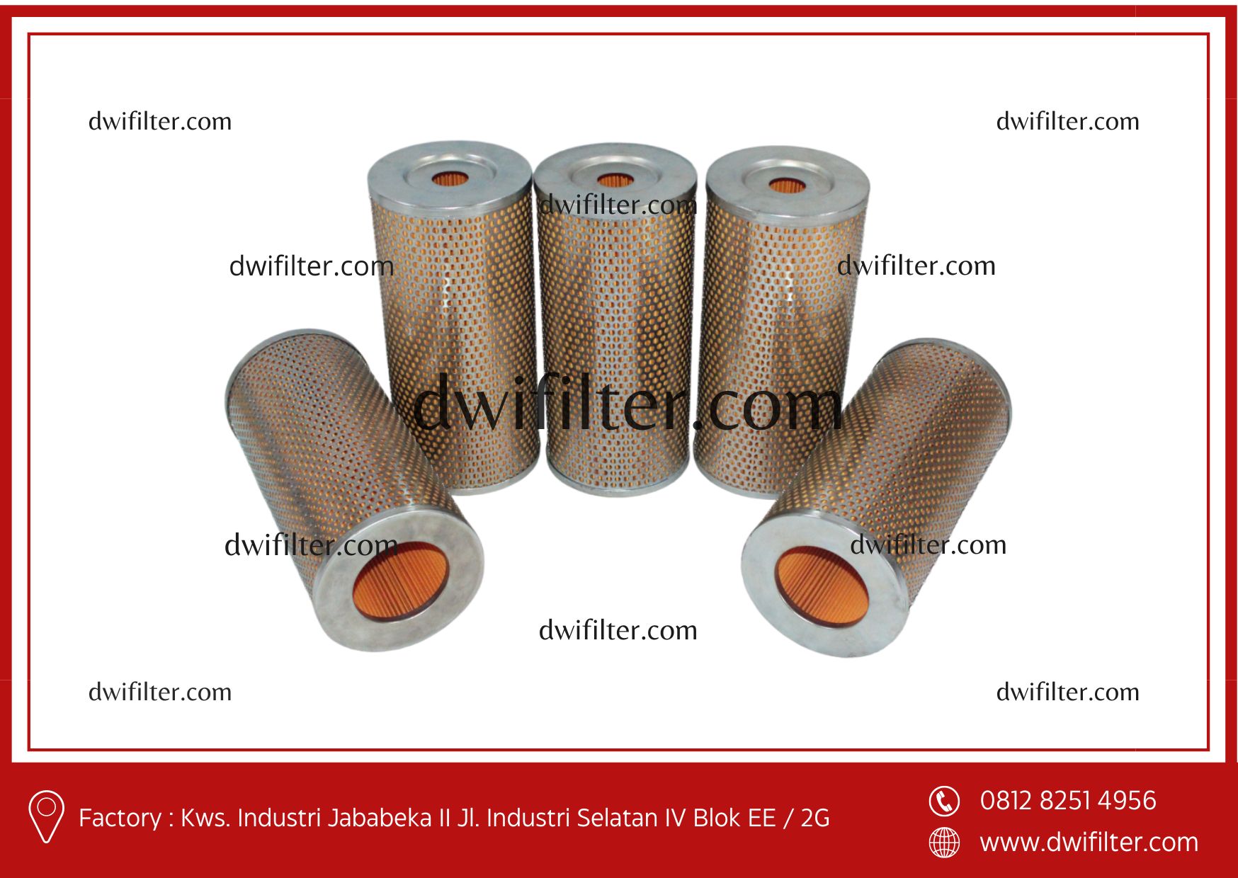 Jual Fluid Filter Element 10 Micron Duplex Lube Oil Filter Brand Dwi Filter dari Pabrik Langsung